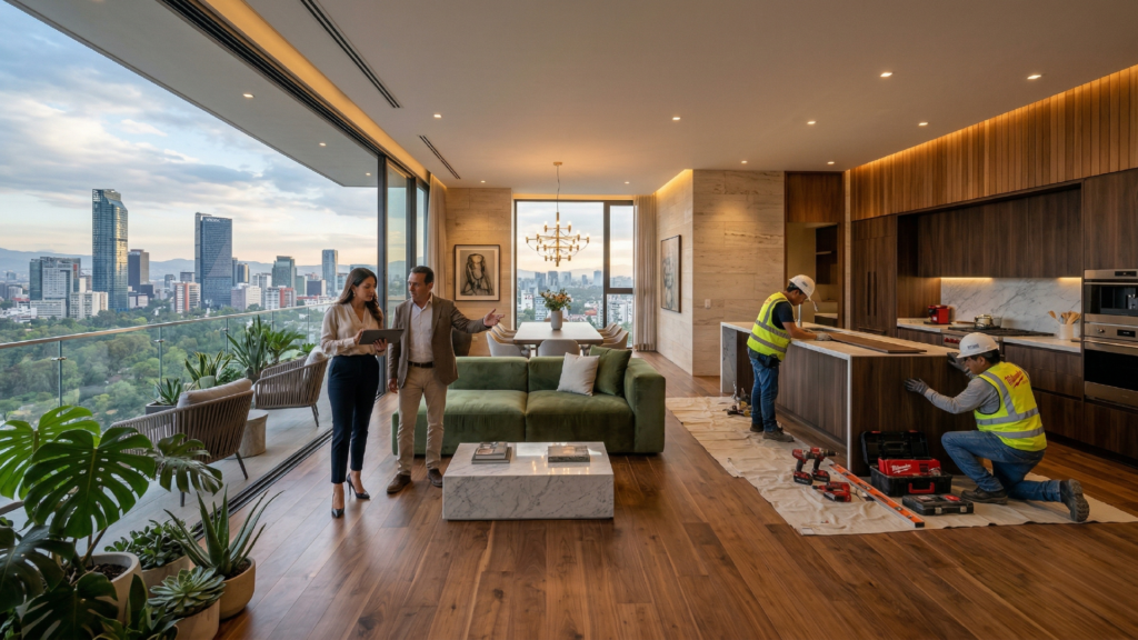 Proyecto por INCONTROL - Constructora Comercial e Industrial- Remodelación residencial integral