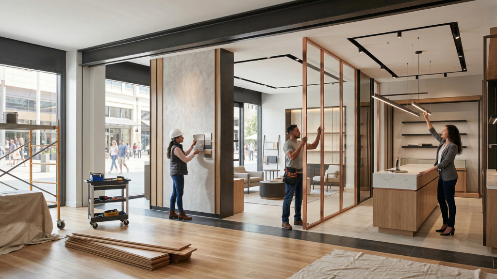 Proyecto por INCONTROL - Constructora Comercial e Industrial - remodelación de espacios comerciales y retail